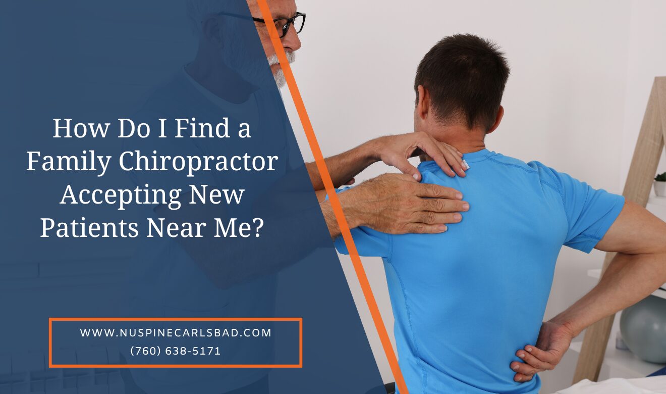 family chiropractor accepting new patients